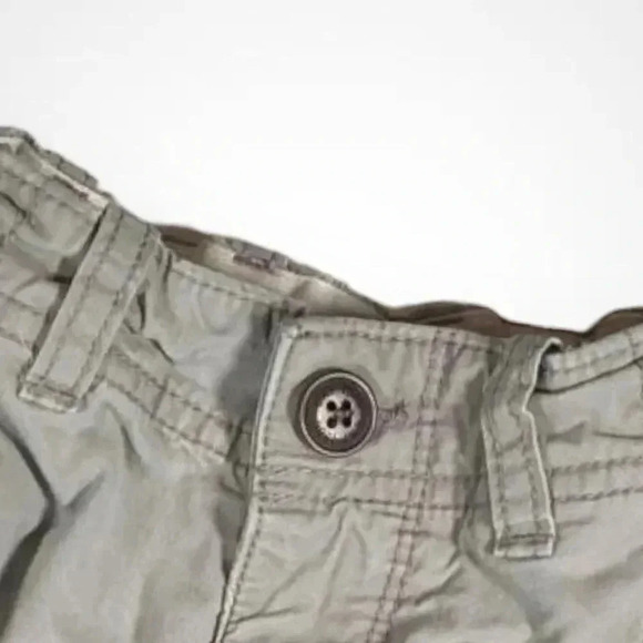4/$20 Baby Gap Gray Cargo  Shorts - Picture 3 of 5